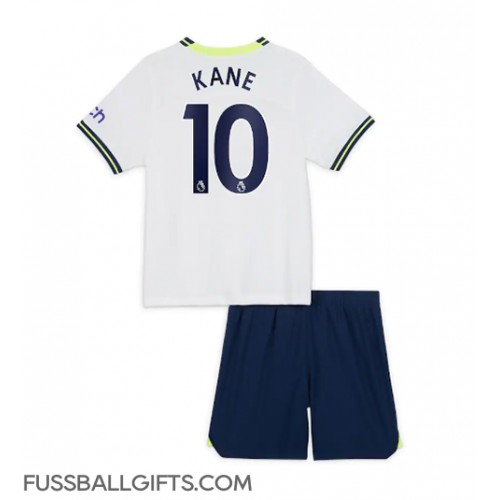 Tottenham Hotspur Harry Kane #10 Fußballbekleidung Heimtrikot Kinder 2022-23 Kurzarm (+ kurze hosen)
